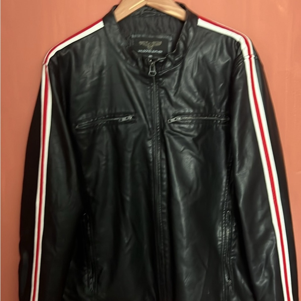 1990s Wilson leather coat